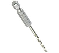 kwb 421103 HSS Jeu de forets pour le métal 3 mm Longueur totale 79 mm DIN 1412 C 1/4\ (6,3 mm)