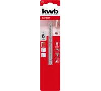 KWB Foret pour pierre et béton 1/4", HEX.,6 mm
