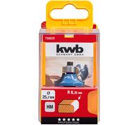 KWB Fraise à arrondir au carbure, avec guide sur roulement - 756620