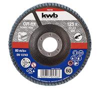 kwb 795726 MEULE CUT-FIX ®, meule à lamelles, travail du métal, ø 125 mm Diamètre 125 mm