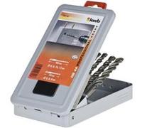 kwb 240700 acier 40CR Jeu de forets pour marteau-perforateur 7 pièces 5 mm, 6 mm, 8 mm, 6 mm, 8 mm, 10 mm, 12 mm SDS-Plus 1 set