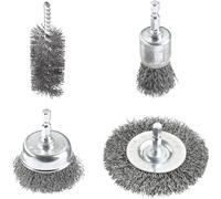 kwb Jeu de brosses métalliques pour perceuses 597530 4 pc(s)