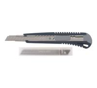 kwb 026690 Jeu de cutters de bricolage à lame sécable, avec 5 lames de rechange, 9 mm
