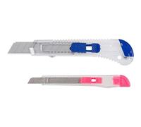 KWB Jeu de cutters de bricolage à lame sécable dans un boîtier rond, 16 pièces, 9 mm + 18 mm - 26890