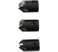 KWB Jeu de fraises à rapporter, en acier à outils, 3 pièces - 513050