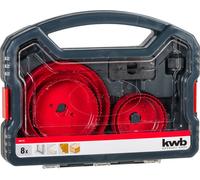 KWB Jeu de scies trépans, 8 pièces - 109178