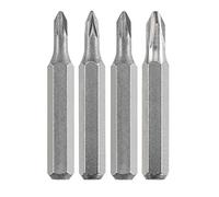 kwb Jeu d'embouts 28 -mm PZ-000, PZ-00, Pz-0, PZ-1 Micro-embout pour mécanique de précision (tige 4-mm, Tq 60 acier, avec bande de maintien, pour porte-embouts micro)