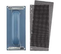 kwb Kit de ponçage manuel - 3 pièces, y compris bloc de ponçage avec dispositif de serrage et grille de ponçage 93 mm x 230 mm (2 pcs.)