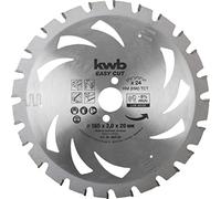 KWB Lame de scie circulaire 584738 au carbure 165 x 20 x 1,24 mm 24 dents 1 pc