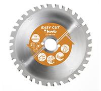 kwb lame de scie circulaire 350 x 30 mm, Made in Germany, résistante aux clous, pour le bois avec des restes de métal, lame de scie universelle pour p.ex. les métaux, le bois et les matière