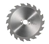 kwb Lame de scie circulaire professionnelle pour panneaux de particules, lame de scie pour bois/bois dur, 190 x 20 mm, coupes nettes, nombre moyen, 24 dents Z-24, Made in Germany