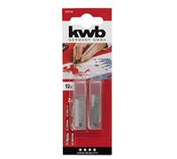 kwb lames de rechange pour cutter 023730 (12 pièces pour l'article 014920, Extreme forte, en acier inoxydable)