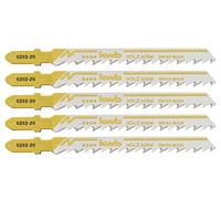 kwb 620225 Lames de scie sauteuse, travail du bois, HCS, tige à came simple, 5 x moyenne 5 pc(s)
