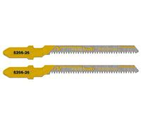 kwb Lames de scie sauteuse pour le bois en acier HCS flexible,avec tige à une seule came (tige en T),denture à piquer,transport optimal de la sciure,tranchant durable,surface polie,pour coupes courbes