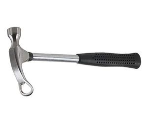 kwb Marteau de fête avec ouvre-bouteille, lève-capsule, idéal comme cadeau pour les hommes, avec poignée en caoutchouc