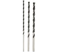 KWB Mèches à poutres, mèches hélicoïdales à bois, 250 mm, 3 pièces - 511890
