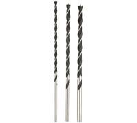 KWB Mèches à poutres, mèches hélicoïdales à bois, 250 mm, 3 pièces - 511890