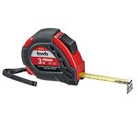 kwb Mètre à ruban en acier, 3 m, avec dragonne, fixation pour ceinture, crochet magnétique, pour travaux de mesure dans la construction