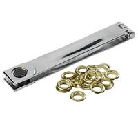 kwb Öseneisen 929,716 (chromé, oeillets en laiton plaqué 12)