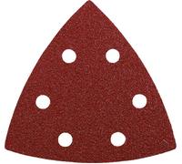KWB Patins abrasifs triangulaires QUICK-STICK, BOIS & MÉTAL, corindon affiné, 96 mm - 492804
