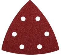 KWB Patins abrasifs triangulaires QUICK-STICK, BOIS & MÉTAL, corindon affiné, 96 mm - 492808