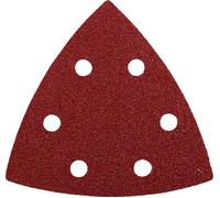 KWB Patins abrasifs triangulaires QUICK-STICK, BOIS & MÉTAL, corindon affiné, 96 mm - 492818