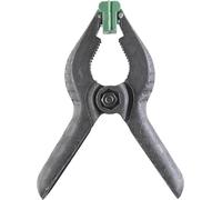 kwb Pince à ressort 100 mm, largeur de serrage 40 mm, force de ressort élevée pour les travaux de collage et d'encollage, pince à ressort pour agrafer et maintenir (Lot de 5)
