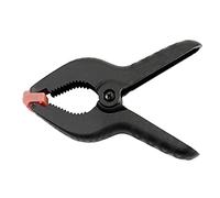 kwb Pince à ressort professionnelle 90 mm, largeur de serrage 30 mm, paquet de 4, force de ressort élevée pour les travaux de collage et d'encollage, pince à ressort pour agrafer et maintenir