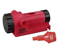 kwb Pompe Compacta P57 Pompe pour perceuse 3000 l/h, auto-amorçante avec filtre d'aspiration, raccord fileté R 3/4'', p. adaptateur de tuyau 1/2 et 3/4 pouce, Made in Germany