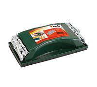 kwb ponceuse à main/bloc de ponçage y compris dispositif de serrage pour papier abrasif 93 x 230 mm