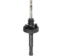 KWB Queue de fixation HSS-CO-bi-métal pour scies trépans avec queue SDS plus, ø 32-152 mm, - 598500