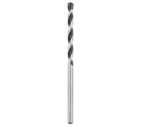 kwb ROCKER Foret pour béton de pierre Ø 8 mm, 200 mm de long, avec plaquette en métal dur brasée à haute température, transport optimal de la poudre de forage, queue ronde, extrêmement durable