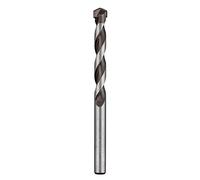 kwb ROCKER Mèche à béton et à pierre Ø 12 mm avec plaquette en métal dur de haute qualité brasée à haute température, transport optimal de la poussière de perçage et tige ronde, extrêmement durable