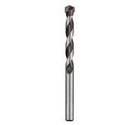 kwb ROCKER Mèche à béton et à pierre Ø 6 mm avec plaquette en métal dur de haute qualité brasée à haute température, transport optimal de la poussière de perçage et tige ronde, extrêmement durable