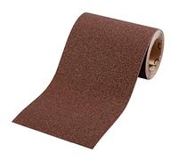 kwb Rouleau abrasif 5 m x 115 mm en corindon de grain 60, encollage de résine synthétique de haute qualité et support papier renforcé pour le ponçage grossier du bois et du métal