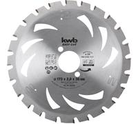 KWB Scie circulaire à coupe fine EASY CUT, en carbure, ø 173 x 30 mm - 585538