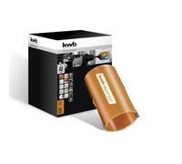 kwb Scie cloche Ø 40 mm avec dents brasées à haute température, affûtées au diamant, évacuation rapide des copeaux, foret de centrage de 6 mm pour une utilisation universelle