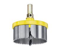 KWB Scie-cloche 498200 Ø 68 mm, plateau lourd en fonte d'aluminium, queue ronde, 1 pièce