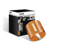 kwb Scie cloche Ø 70 mm avec dents brasées à haute température, affûtées au diamant, évacuation rapide des copeaux, foret de centrage de 6 mm pour une utilisation universelle