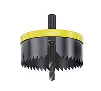 kwb Scie cloche Ø 80 mm avec bonne capacité de coupe, plateau-support lourd en fonte d'aluminium et queue ronde