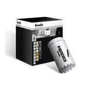 kwb Scie cloche bi-métal HSS Ø 29 mm, 8% allié au cobalt avec denture Vario progressive et haute précision pour une utilisation polyvalente