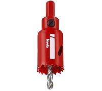 kwb Scie cloche bi-métal HSS Ø 29 mm à denture progressive Vario, haute précision, queue six pans, profondeur de coupe 38 mm et foret de centrage