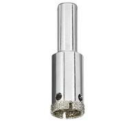 kwb Scie cloche diamantée Ø 16 mm avec surface de coupe diamantée, haute précision, grande éjection de matière et queue ronde