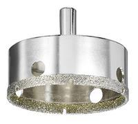 kwb Scie cloche diamantée Ø 68 mm avec surface de coupe diamantée, haute précision, grande éjection de matière et queue ronde