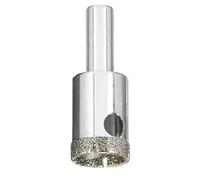 kwb Scie cloche diamantée Ø 20 mm avec surface de coupe diamantée, haute précision, grande éjection de matière et queue ronde