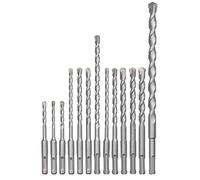 kwb by Einhell - Jeu de forets SDS-Plus 12 pièces Ø 5-14 mm pour pierre et béton - coffret plastique