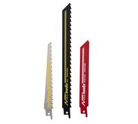 KWB Lames de scie sabre 576003 pour bois et métal – Lot de 3