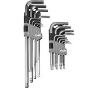kwb Set de tournevis cruciformes 1.5 mm, 2 mm, 2.5 mm, 3 mm, 4 mm, 5 mm, 6 mm, 8 mm, 10 mm 8 pièces