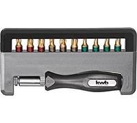 kwb Smartphone Titan Bit-Box - 12 pcs. y compris porte-embout et poignée