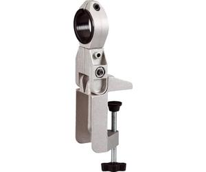 kwb Support de perceuse pour perceuse et visseuse sans fil, stationnaire, support de perçage avec col de serrage européen 43 mm, idéal en combinaison avec un plateau de ponçage